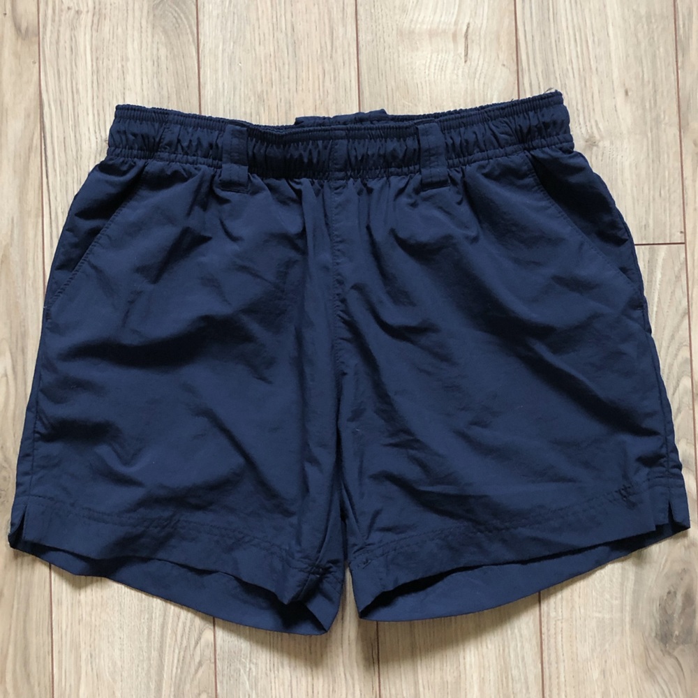 Columbia Navy Athletic Shorts